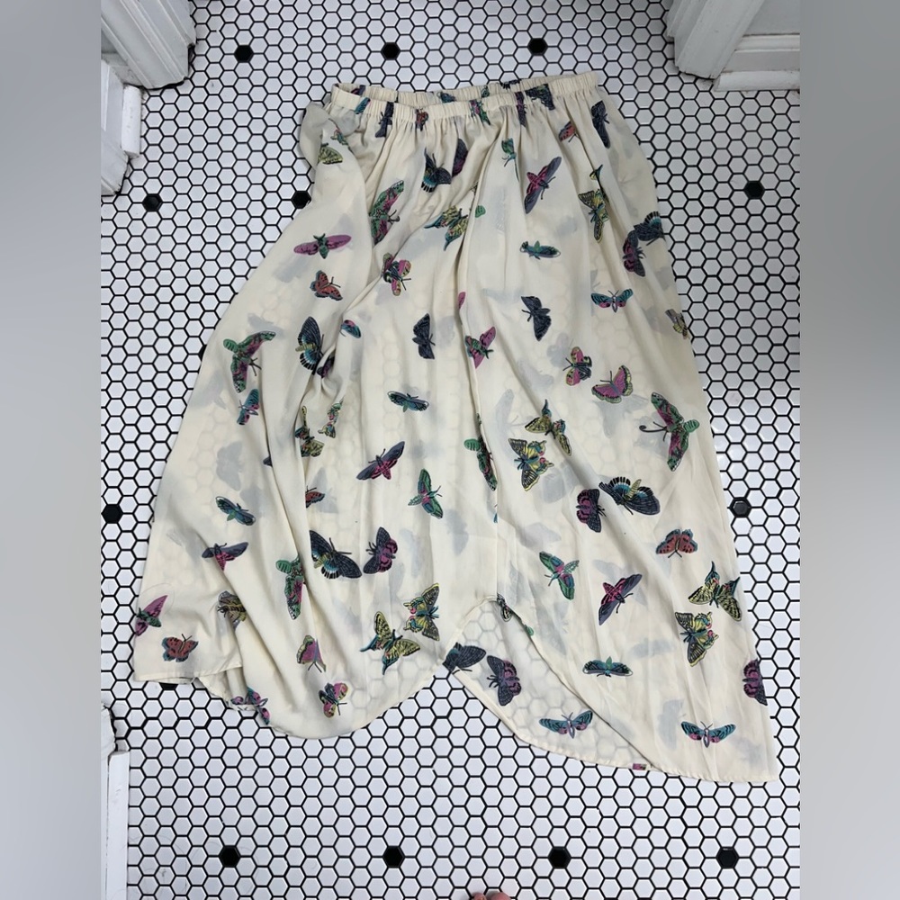 NWT mona Lisa butterfly skirt size 3x